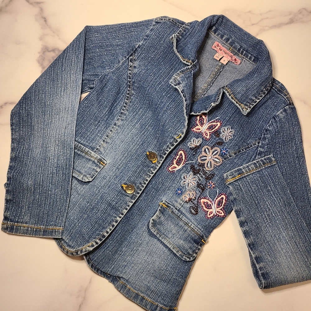 My Michelle girls denim jacket, size small